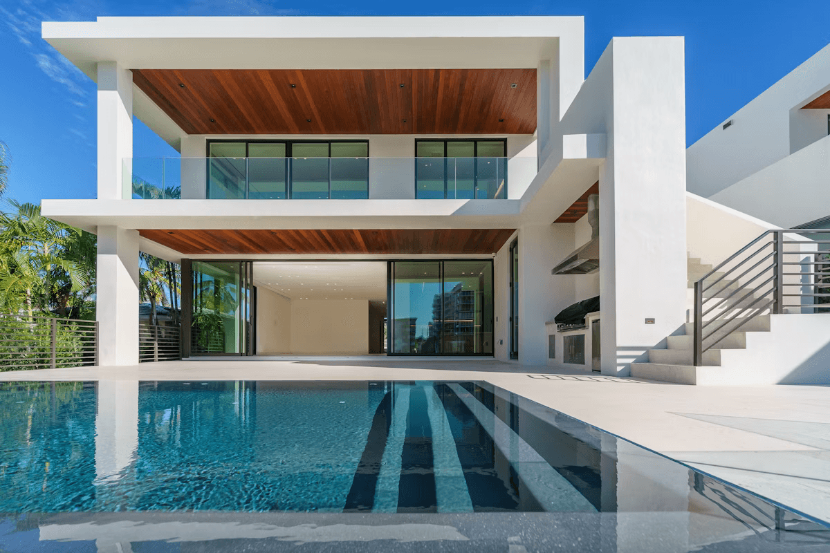 Luxury beachfront villa